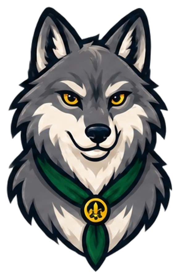 wolf M.A.D. Scouts mascot