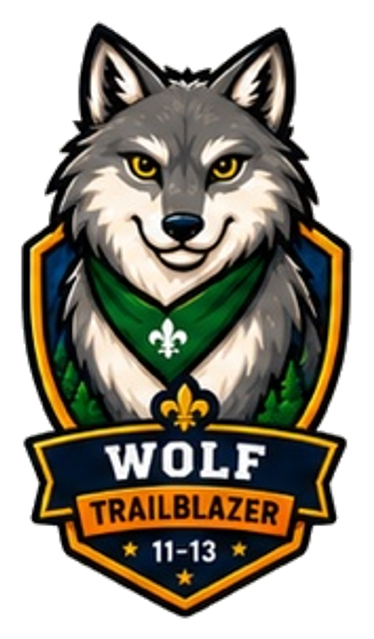 wolf M.A.D. Scouts family insignia