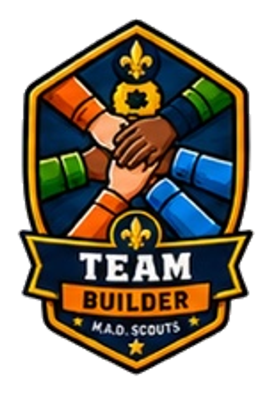 Team Builder M.A.D. Scouts badge
