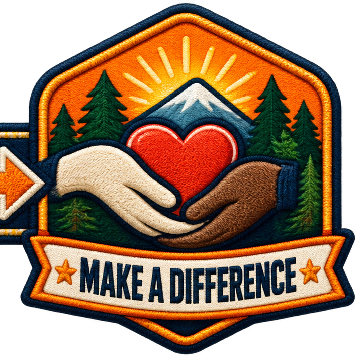 Make A Difference — Live and Lead M.A.D. Scouts advancement badge